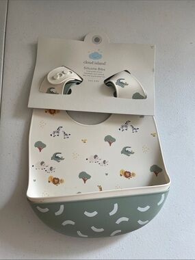 Cloud Island Silicone Bibs
